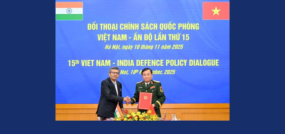 15th India-Viet Nam Defence Policy Dialogue held in Hanoi on 10 November 2025